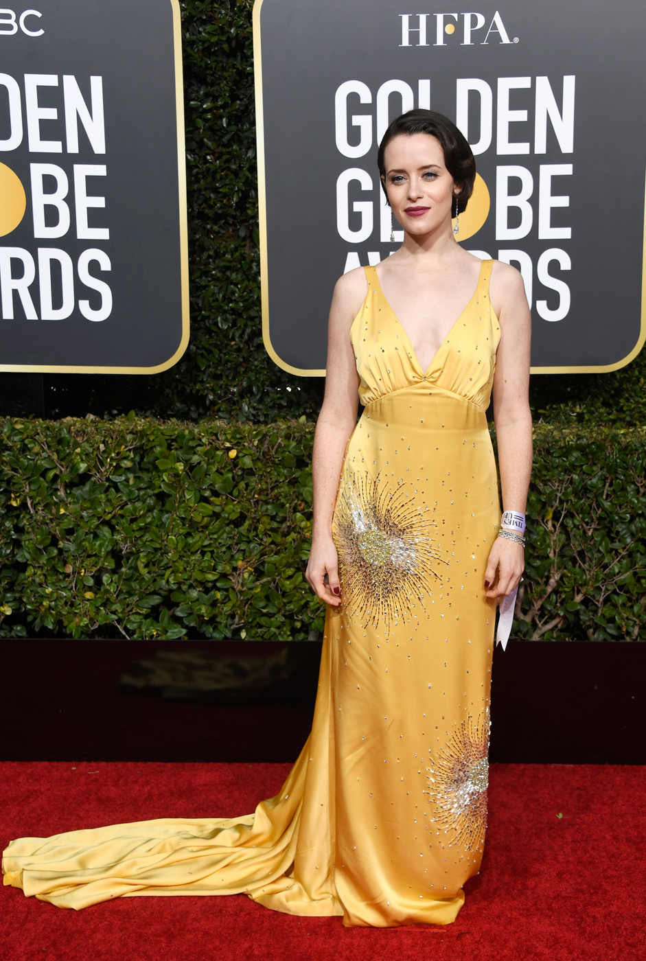 Claire Foy Golden Globes