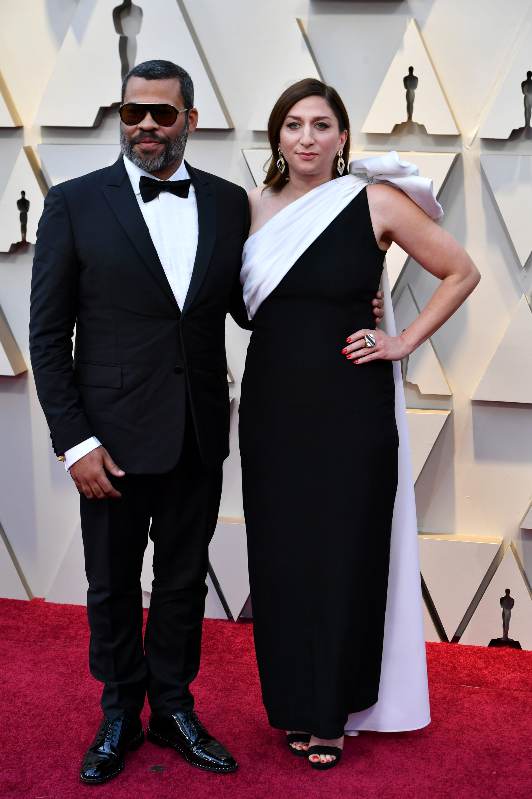 Jordan Peele and Chelsea Peretti