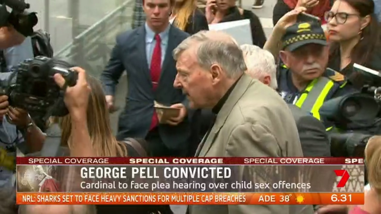 Lawyers for Cardinal George Pell to fight jail sentence