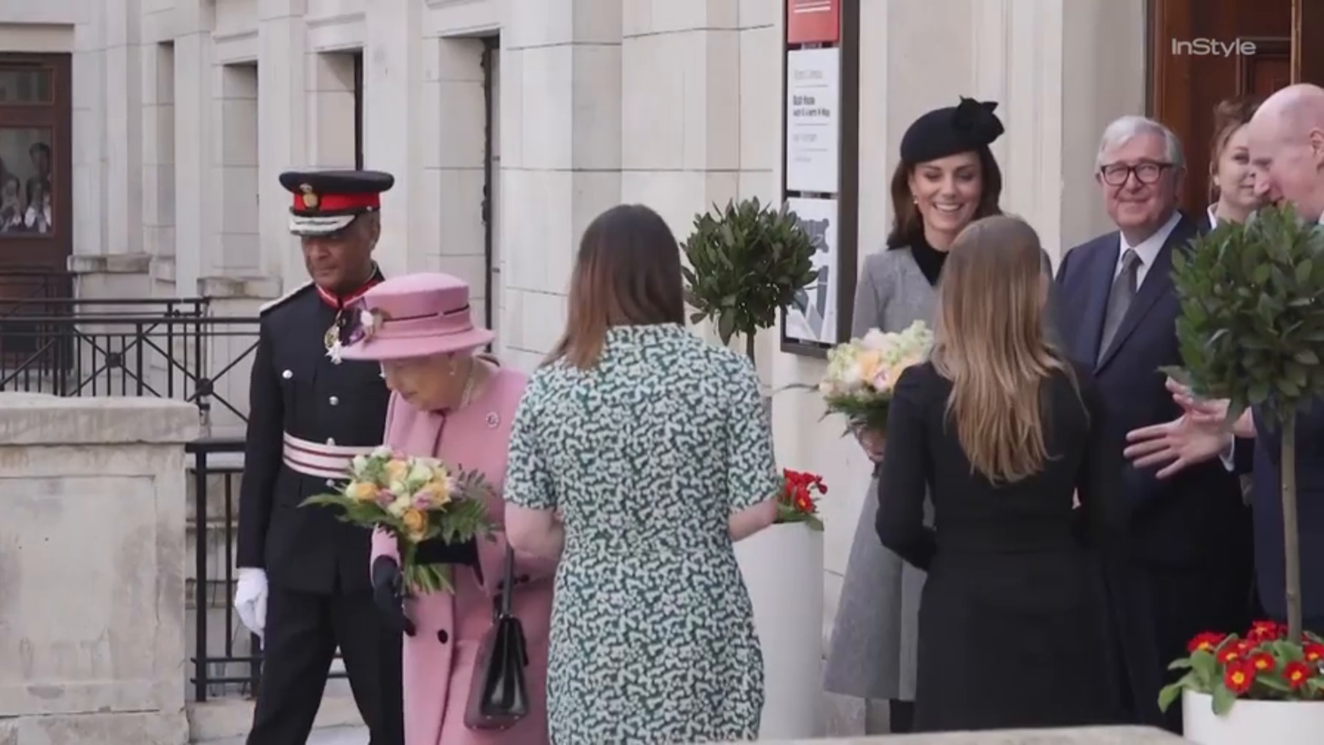 WATCH: EVERYONE loves this film of Kate and the Queen