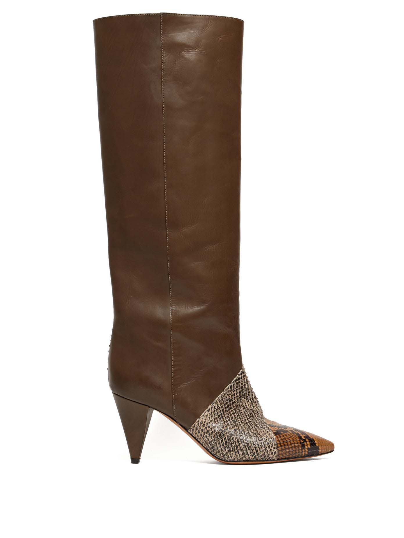 Isabel Marant 'Laomi' high boot, $1,980; matchesfashion.com