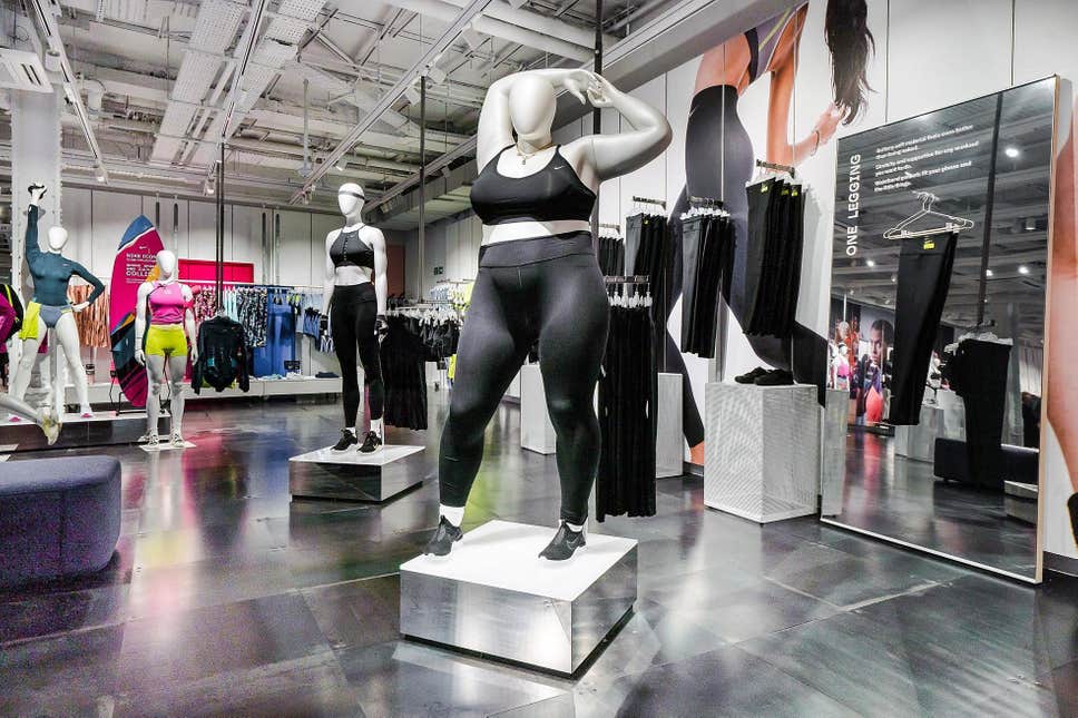 Nike Are Now Using Plus Size Mannequins