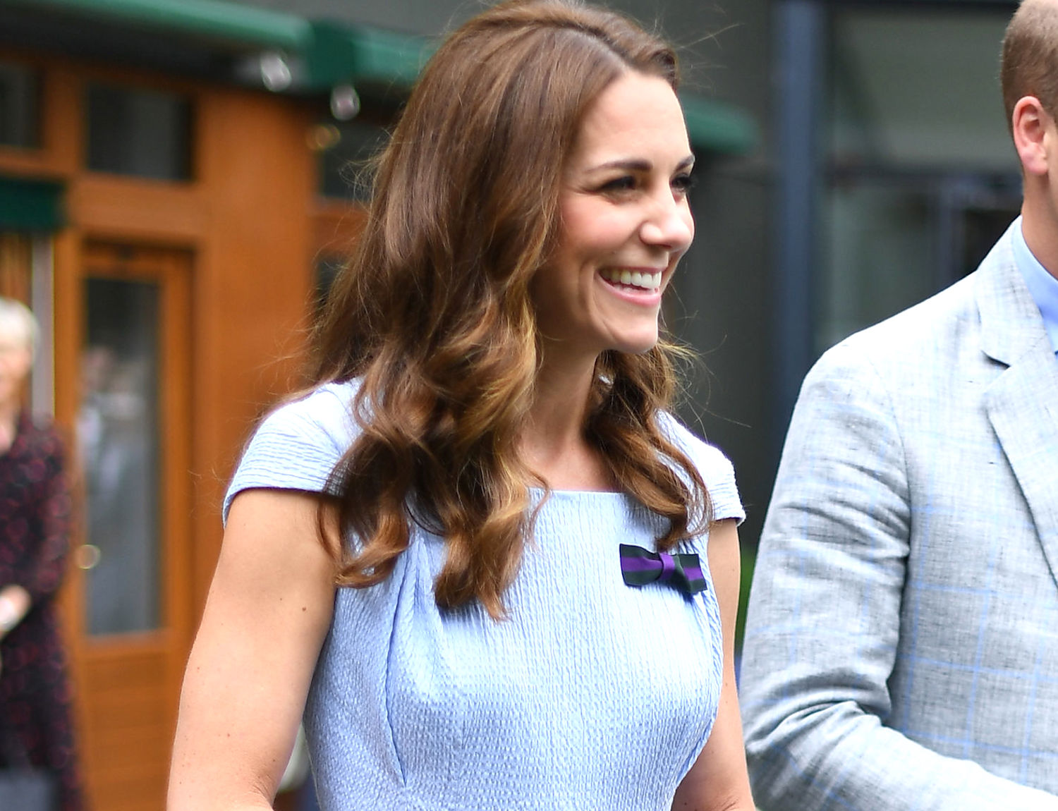 Kate Middleton Wore A Baby Blue Dress For A Wimbledon Date With Prince William