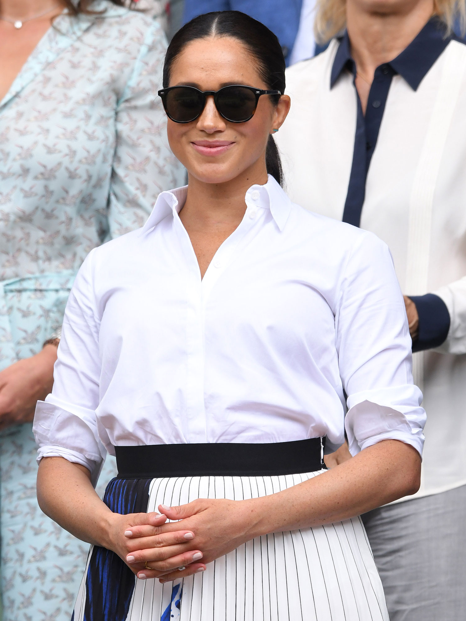 The Reason Why Meghan Markle Always Clasps Her Hands In Public