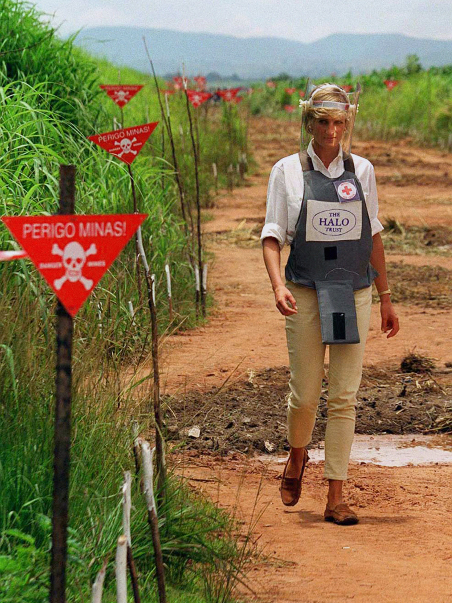 Princess Diana Angola Landmines
