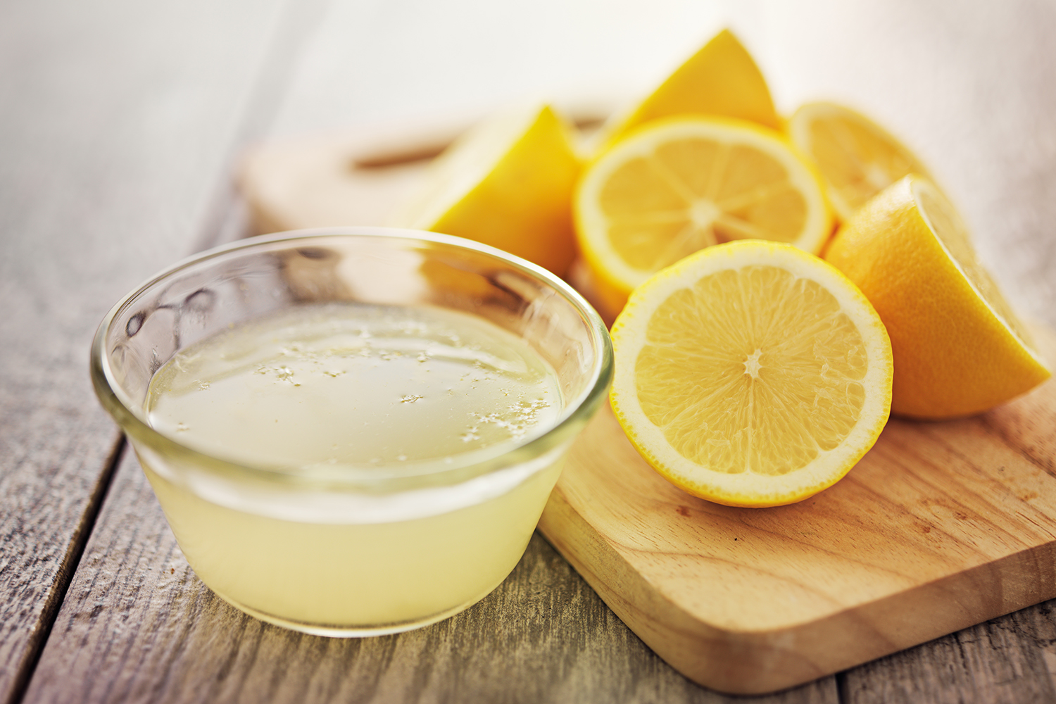 Lemon juice can help remove spray tan and other fake tans.