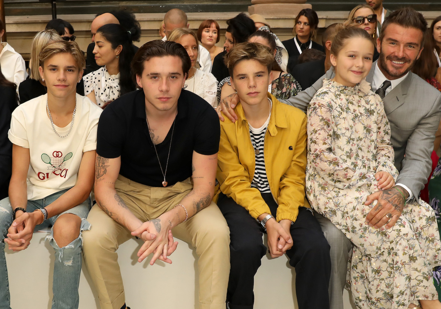 Harper Beckham Stole The Show At London Fashion Week