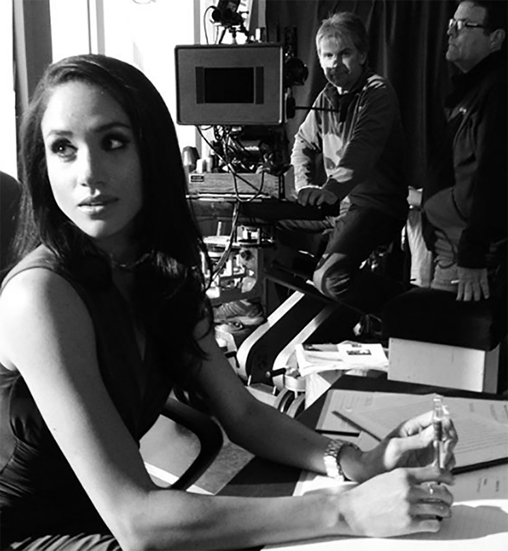 Meghan Markle Suits Behind-the-Scenes Photos