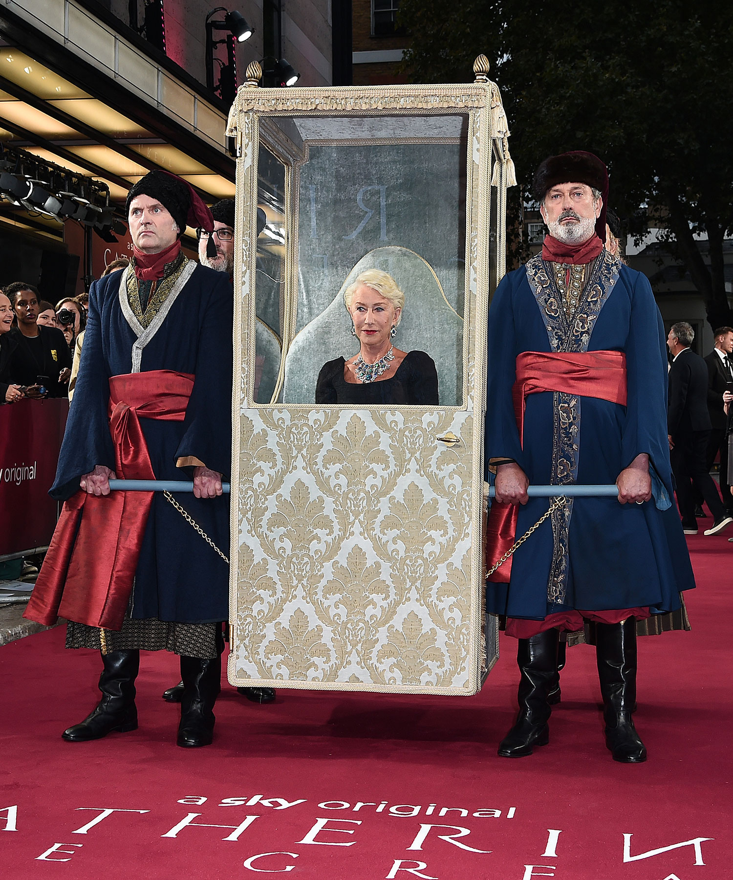 Helen Mirren Catherine the Great Premiere Red Carpet