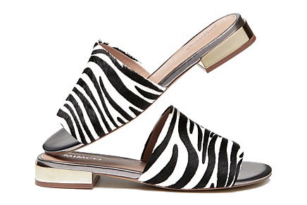 animal print sandals