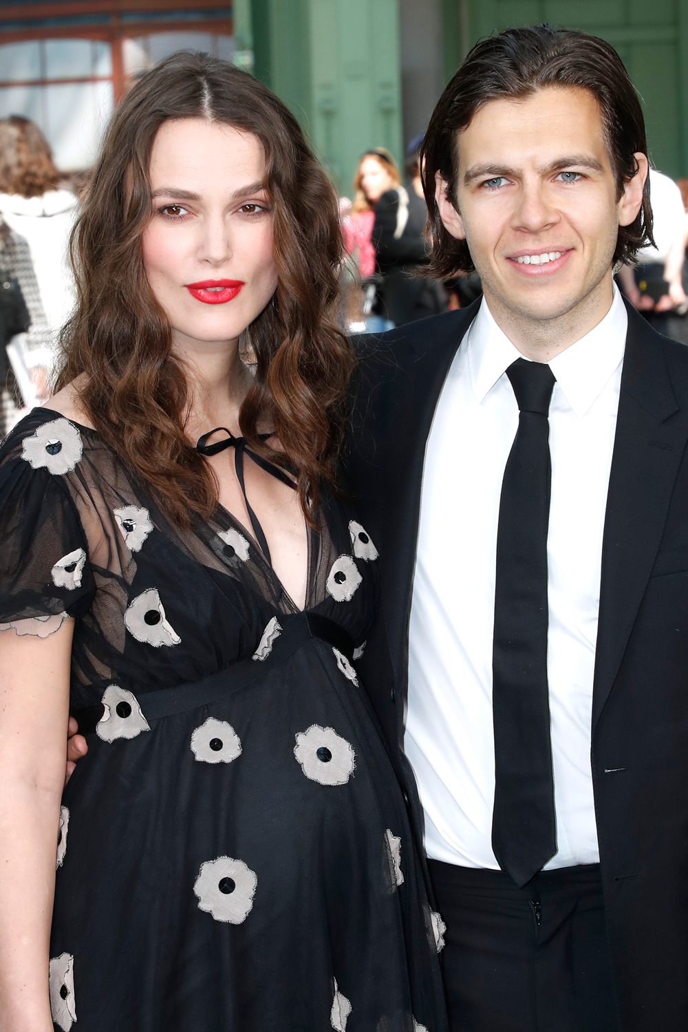 Keira Knightley and James Righton attend the Chanel Cruise 2020 Collection