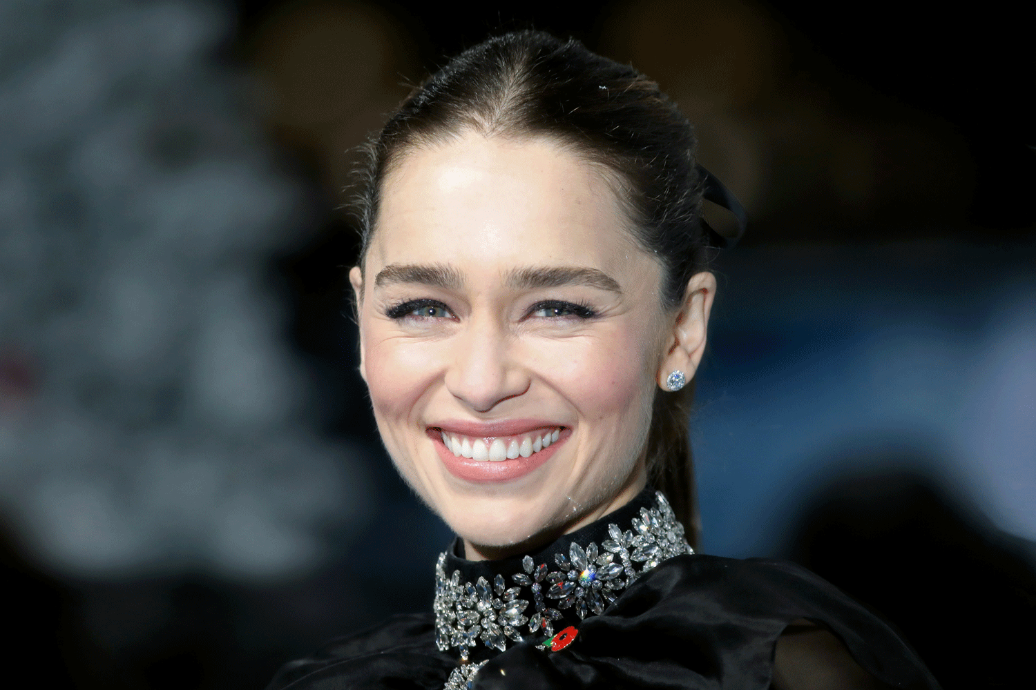 Emilia Clarke Gives A Lesson In Festive Dressing At ‘Last Christmas’ Premiere
