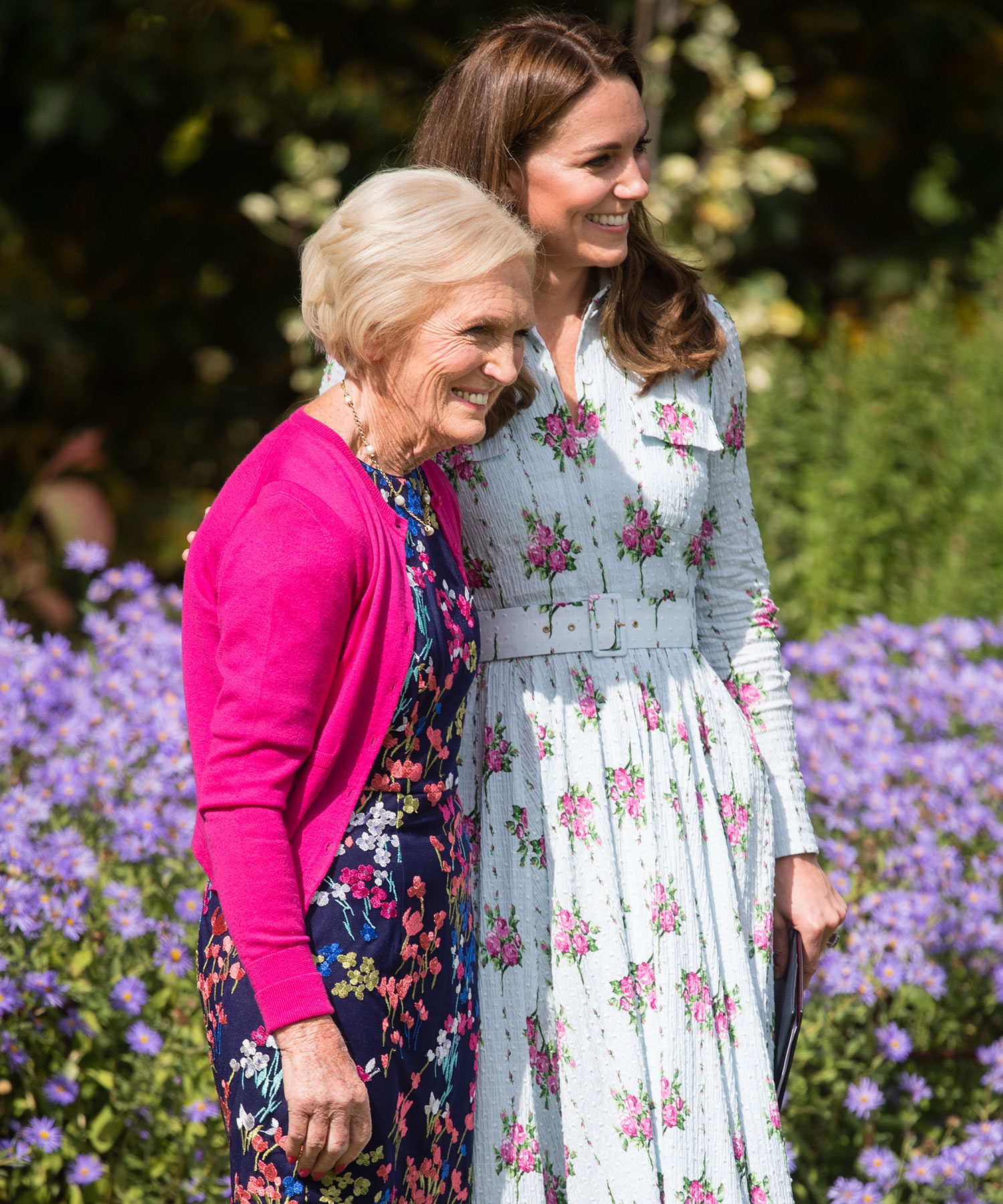 Kate Middleton and Mary Berry