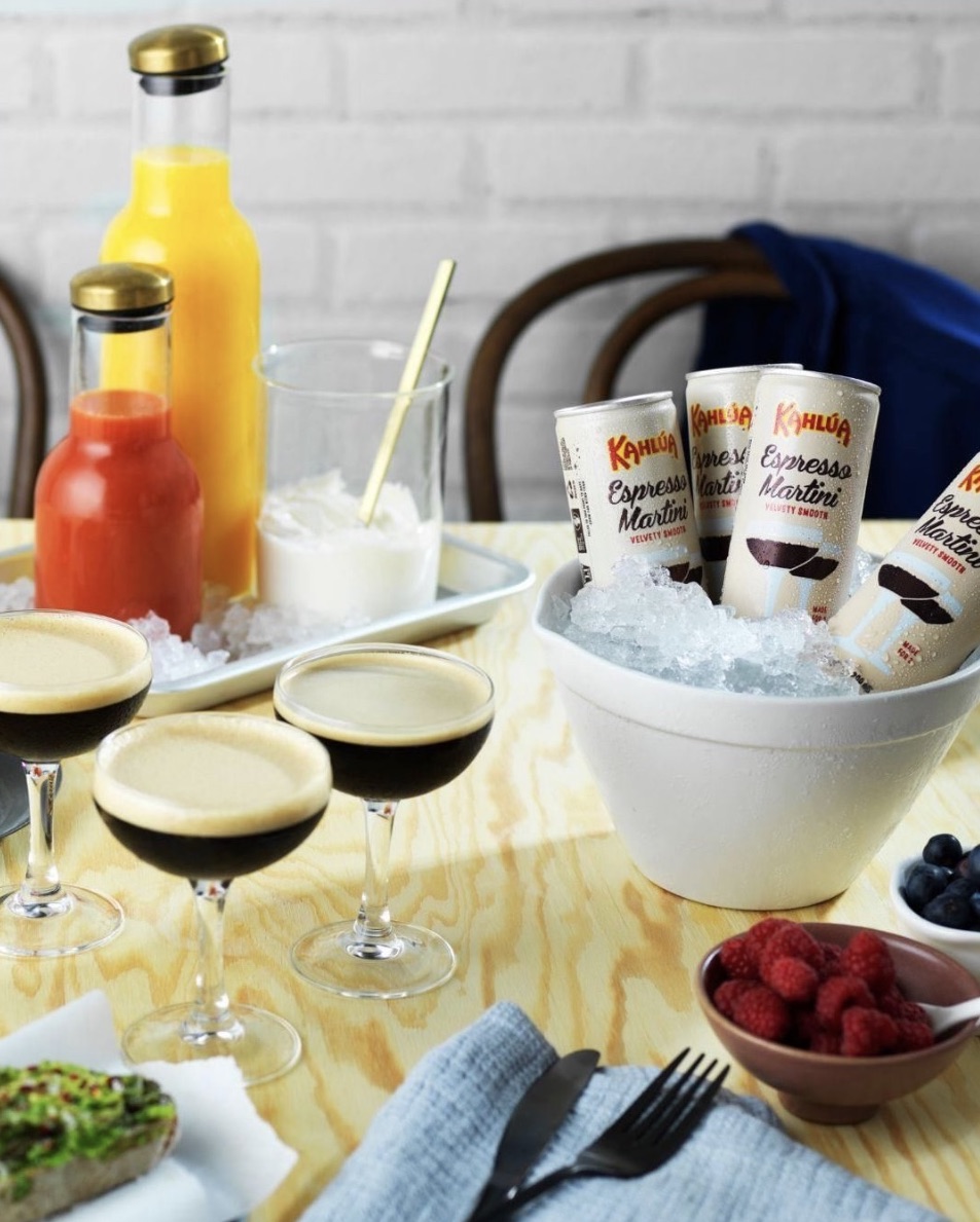 Espresso martini now comes in ready-to-drink cans. Perfect for picnics