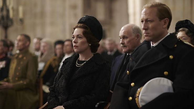 the crown season three winston churchill funeral