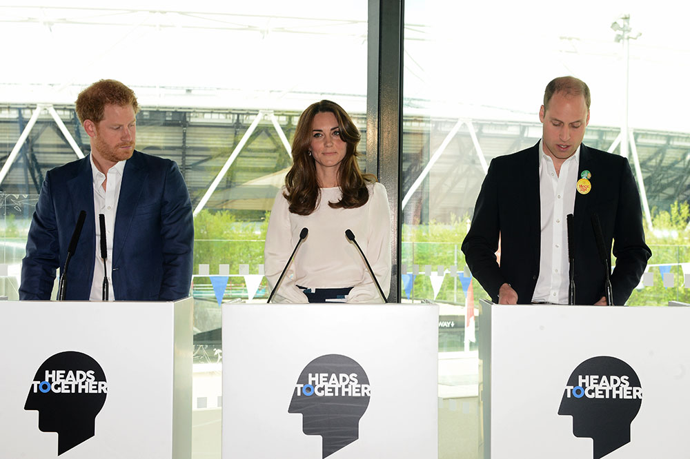 Prince William, Kate Middleton And Prince Harry Launched The Heads Together Campaign, 2016