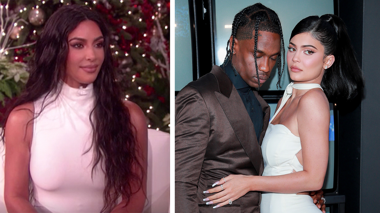 Kim Kardashian denies Kylie and Travis engagement rumours