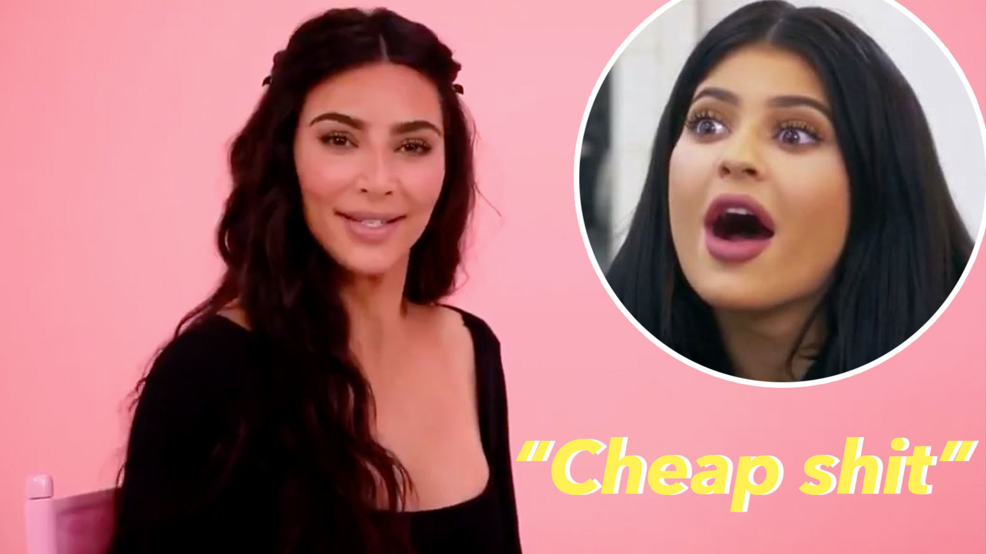 Kim Kardashian calls Kylie’s makeup ‘cheap shit’