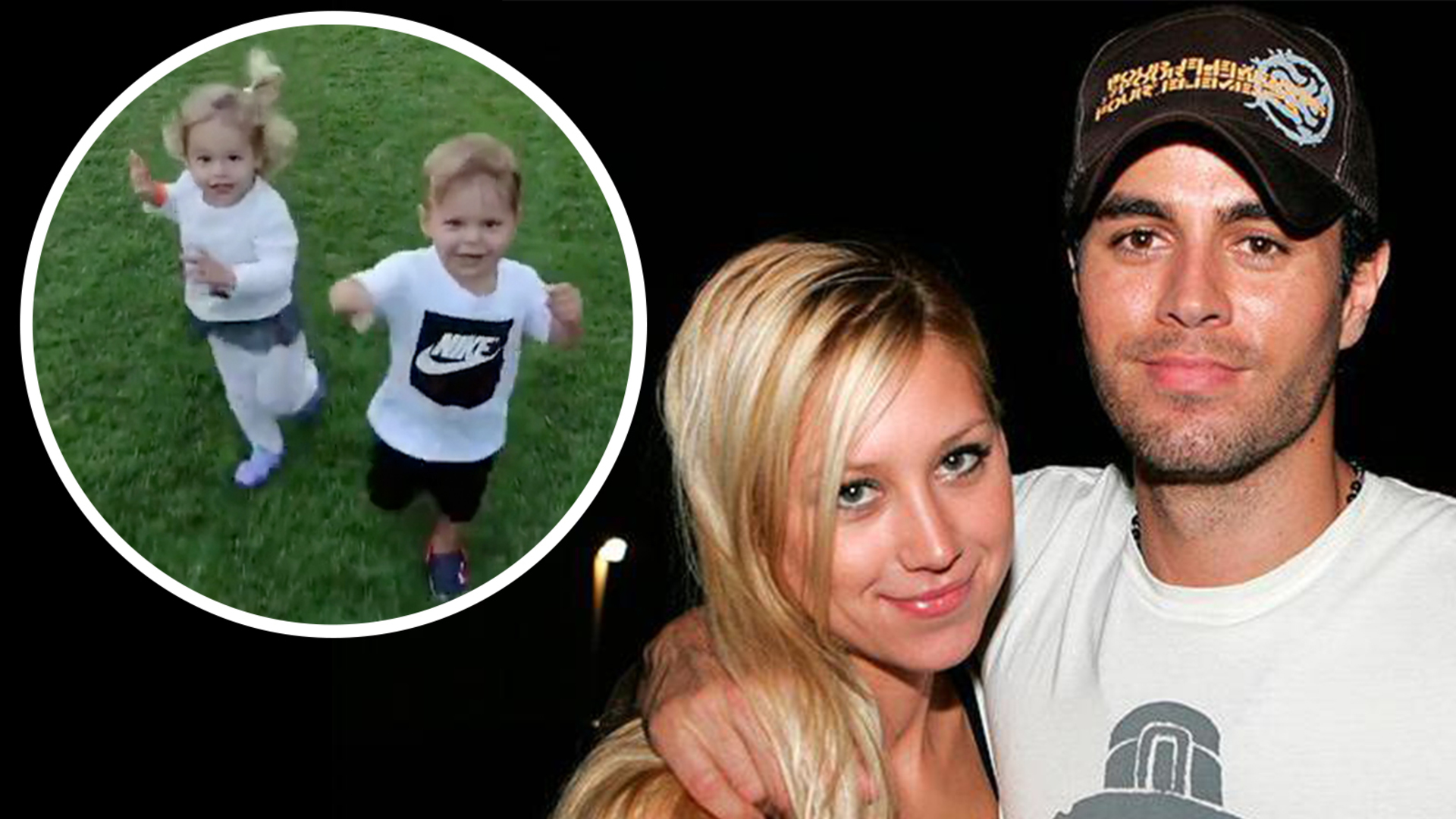 Anna Kournikova & Enrique Iglesias Share Video of Adorable Twins