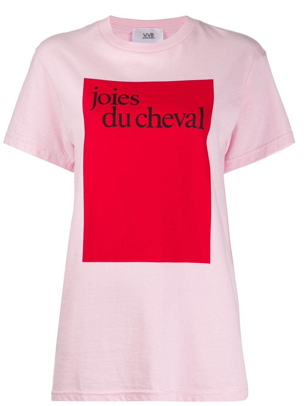 Victoria Beckham pink t shirt