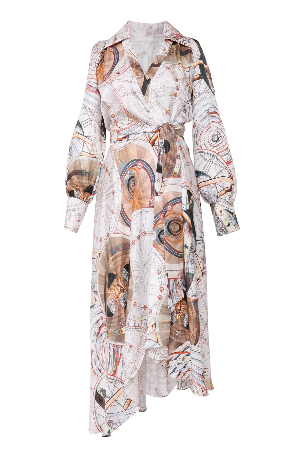 GINGER & SMART Astrology Wrap Dress, $699