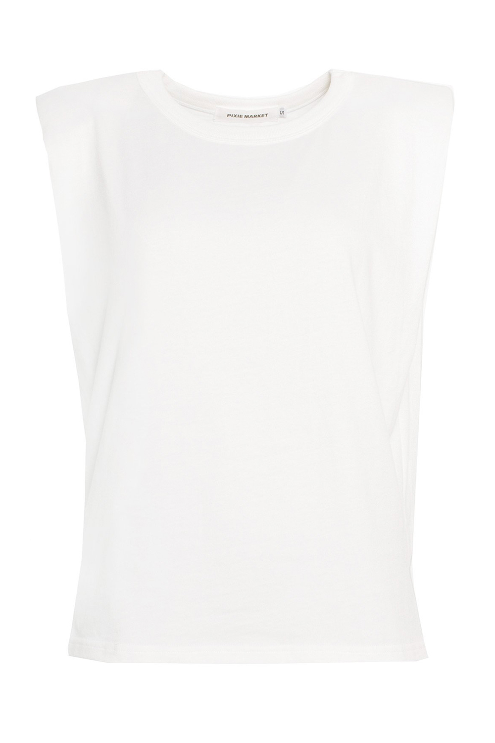 Pixie Market Organic Cotton Padded Tee