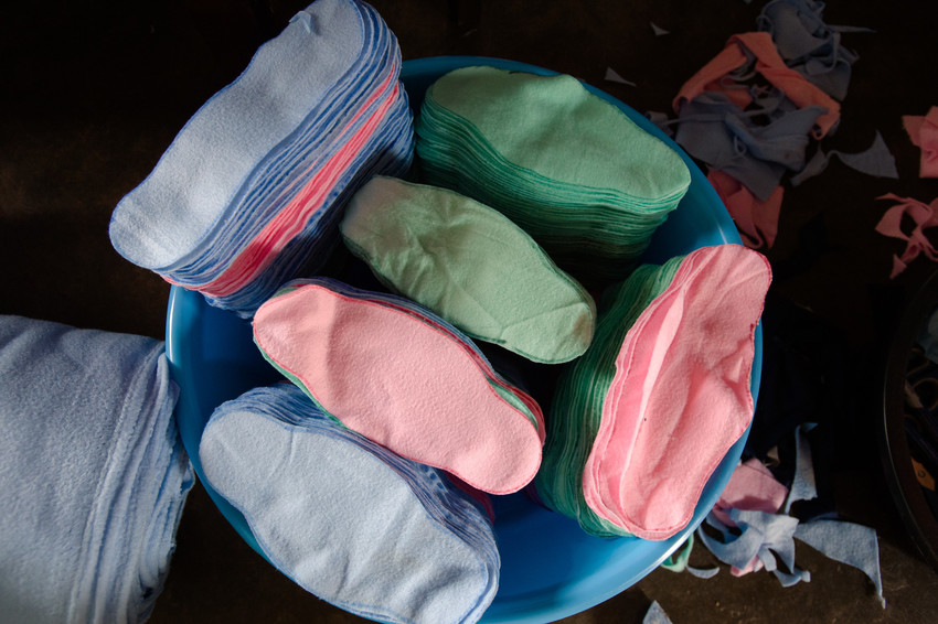 AFRIpads is a local social enterprise organisation and Plan partner that makes and supplies affordable and reusable sanitary pads. The pads themselves are making a big difference to the lives of girls who previously had to improvise with rags, cotton wool, toilet paper and even leaves.