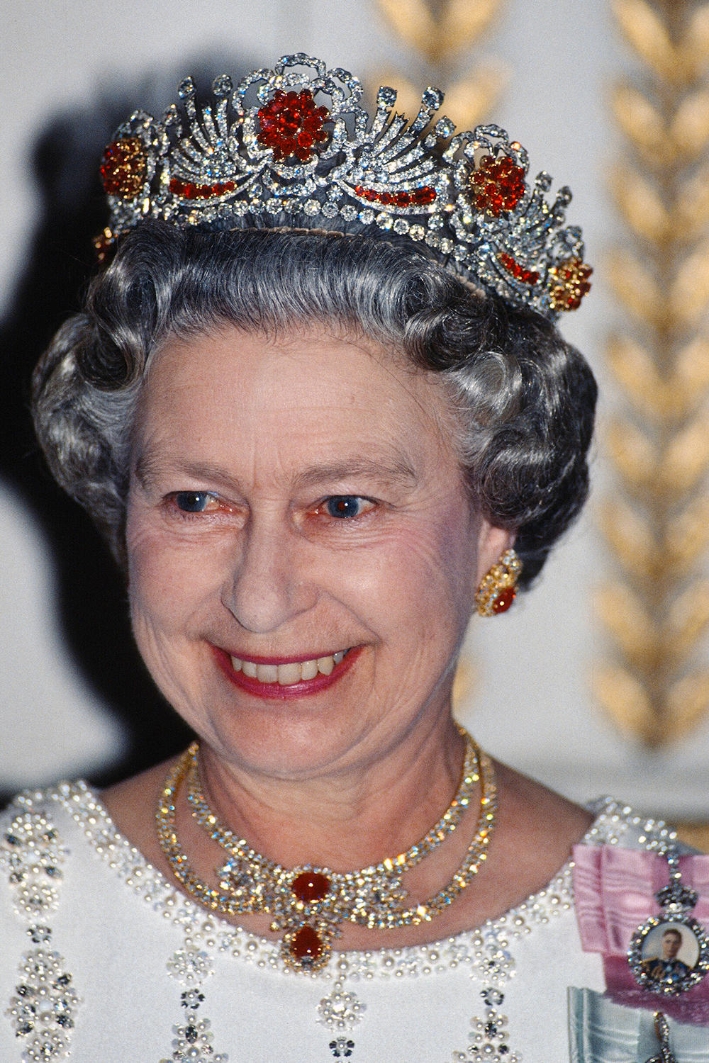 Queen Elizabeth II Ruby Tiara