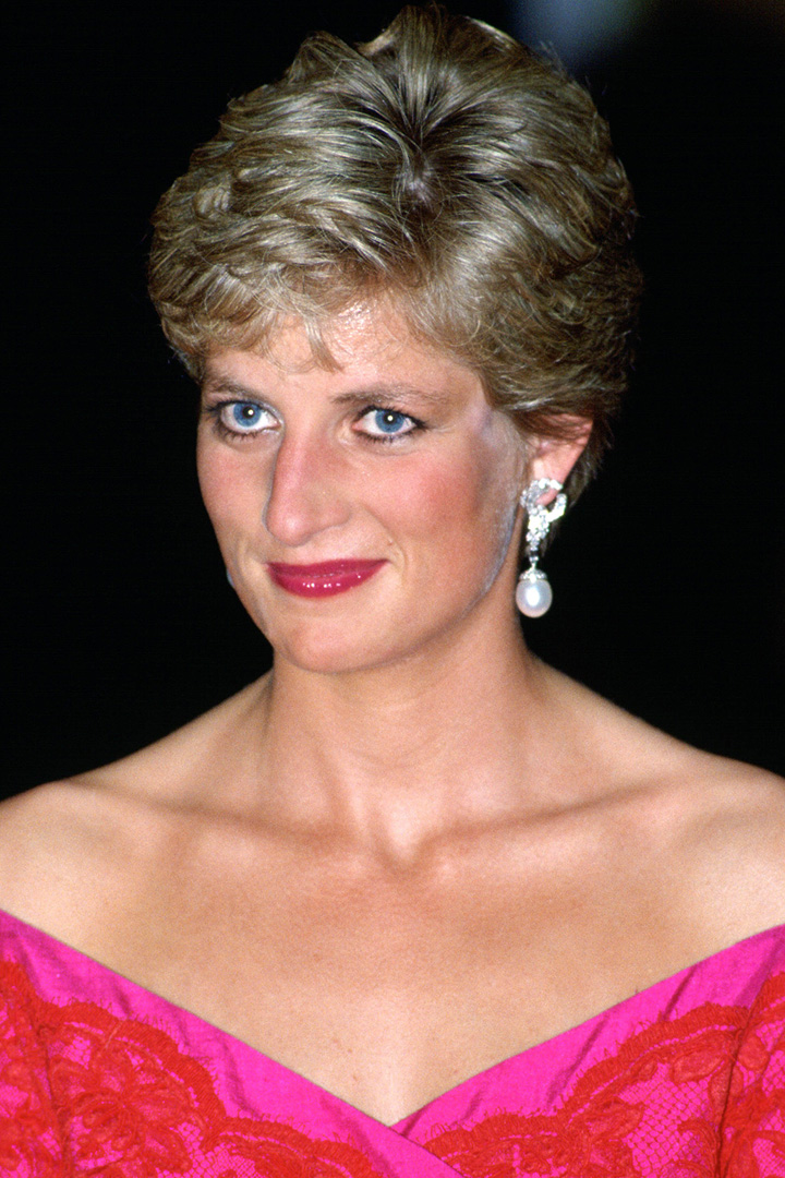 princess diana red lip