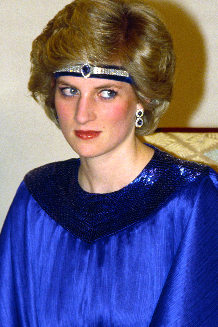 princess diana choker headband