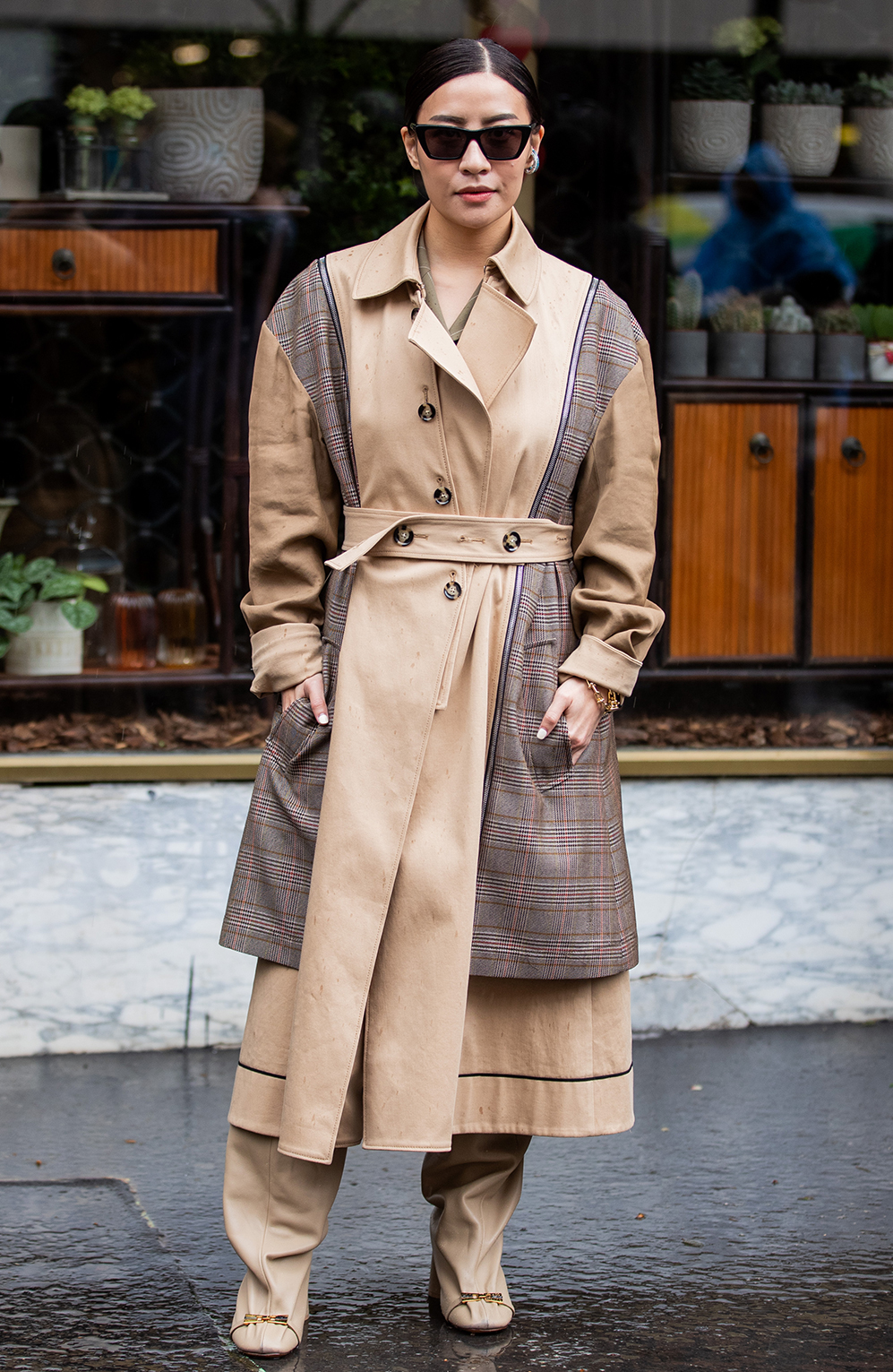 Double Breasted Trench Coat