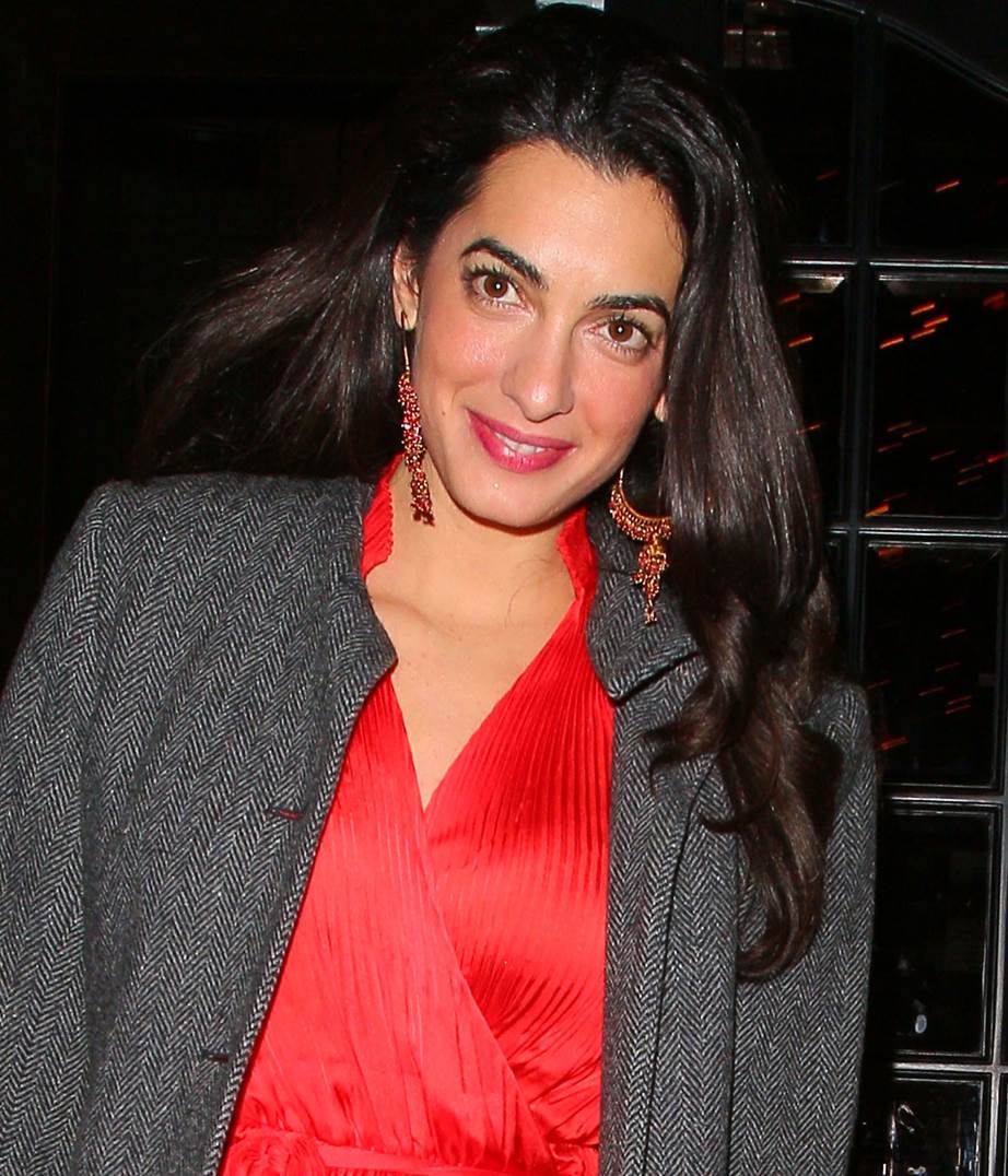 Amal Alamuddin Clooney pictured in 2013 in London.