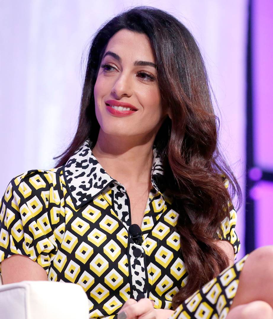 Amal pictured in February 2018 at the Watermark Conference for Women.