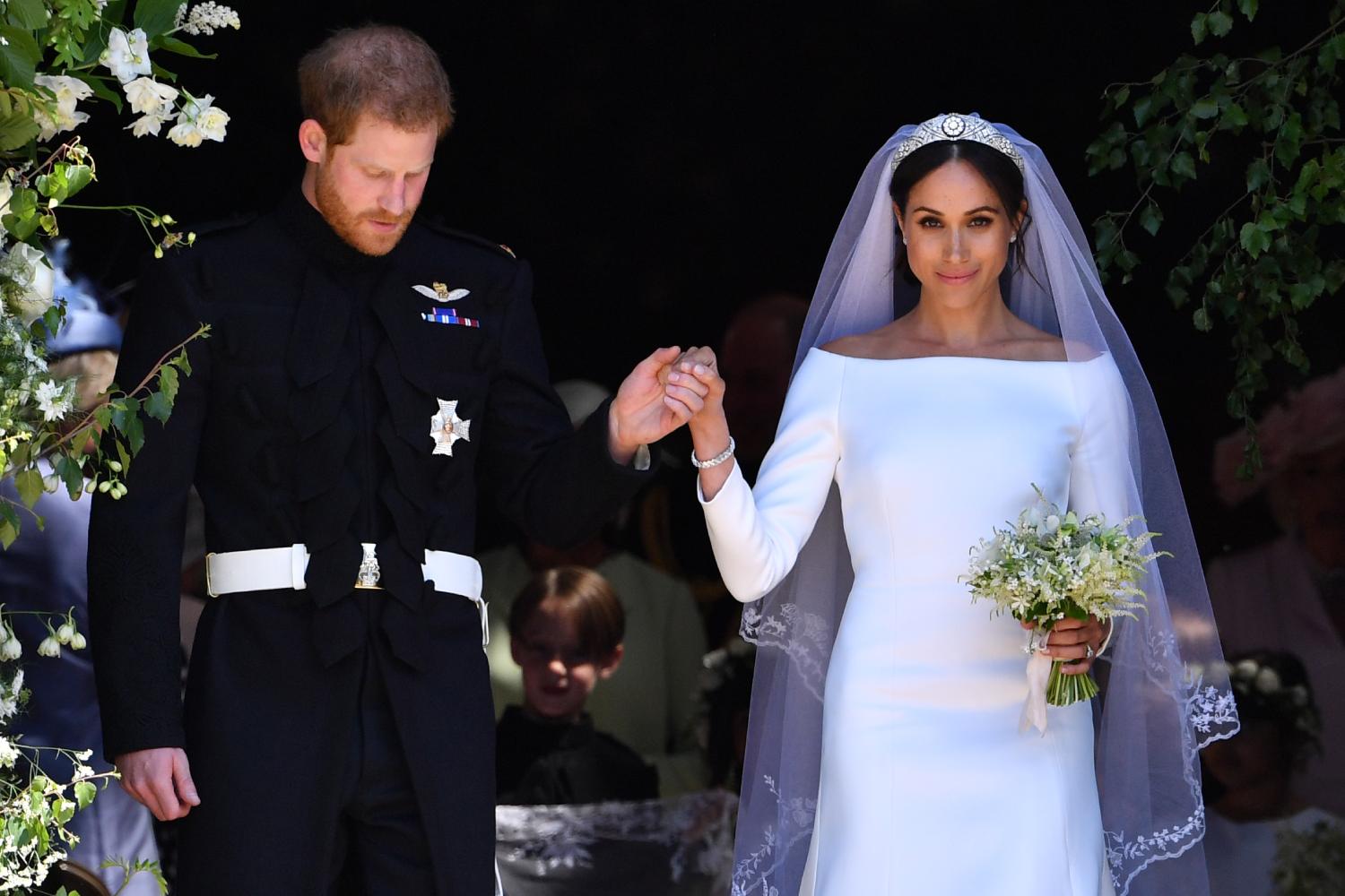 Meghan Markle wedding day