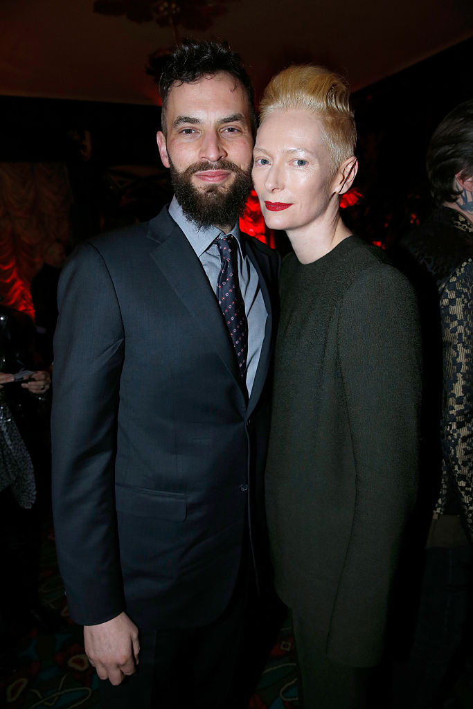 Tilda Swinton and Sandro Kopp