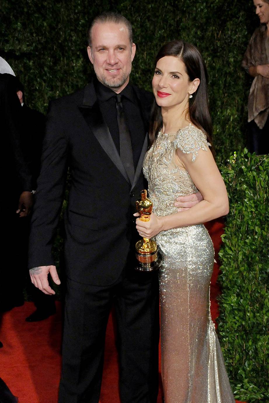 Sandra Bullock and Jesse James