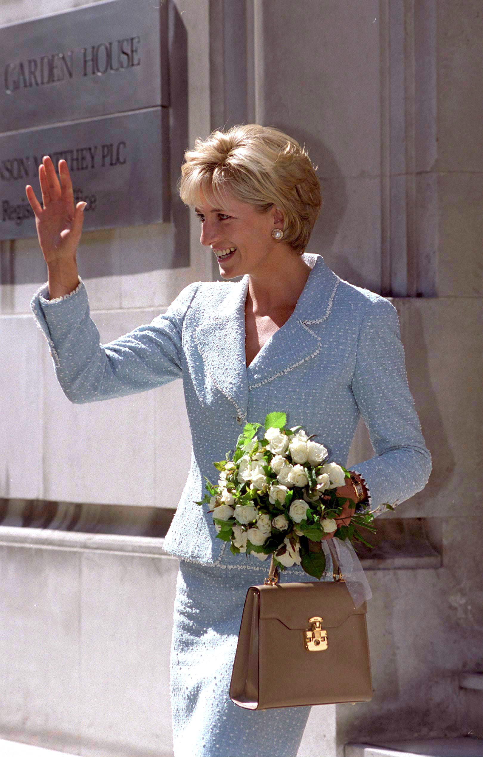 Princess Diana wearing Chanel