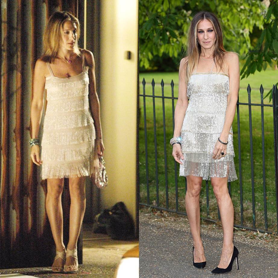 Sarah Jessica Parker as Carrie Bradshaw from Sex and the City