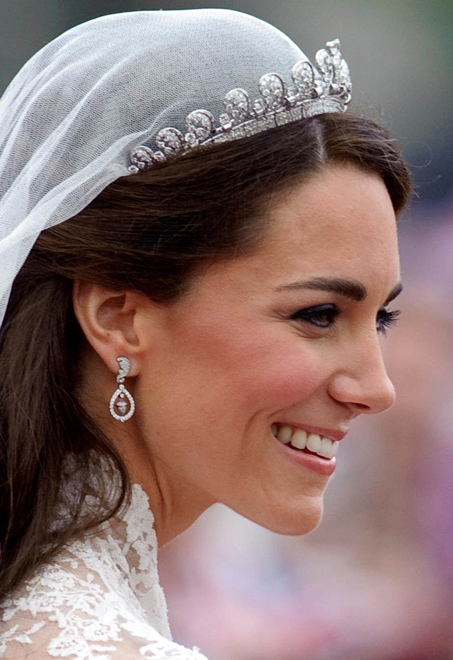 Kate Middleton's acorn wedding earrings