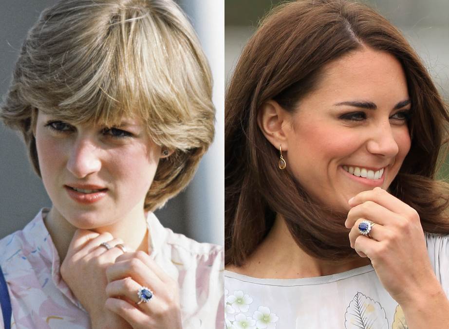 Princess Diana and Kate Middleton's Sapphire Engagement Ring