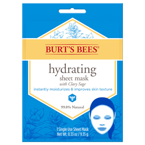 Burt's Bees Hydrating Sheet Mask With Clary Sage