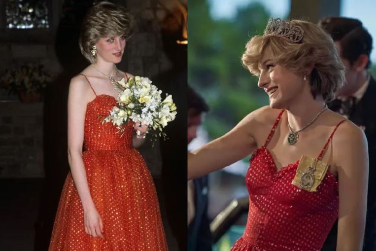 the crown princess diana outfits