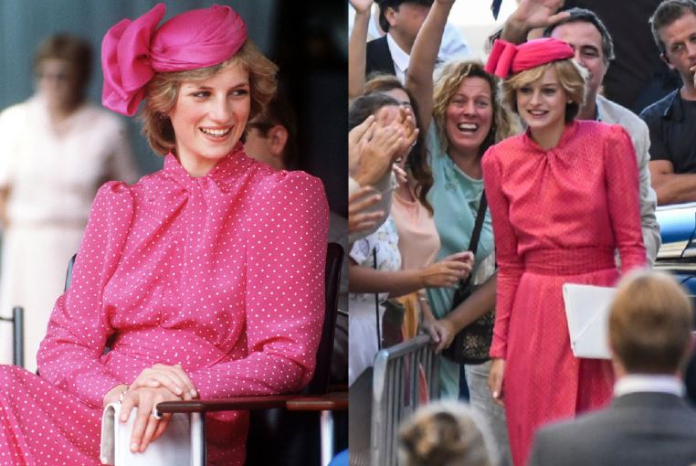 the crown princess diana outfits