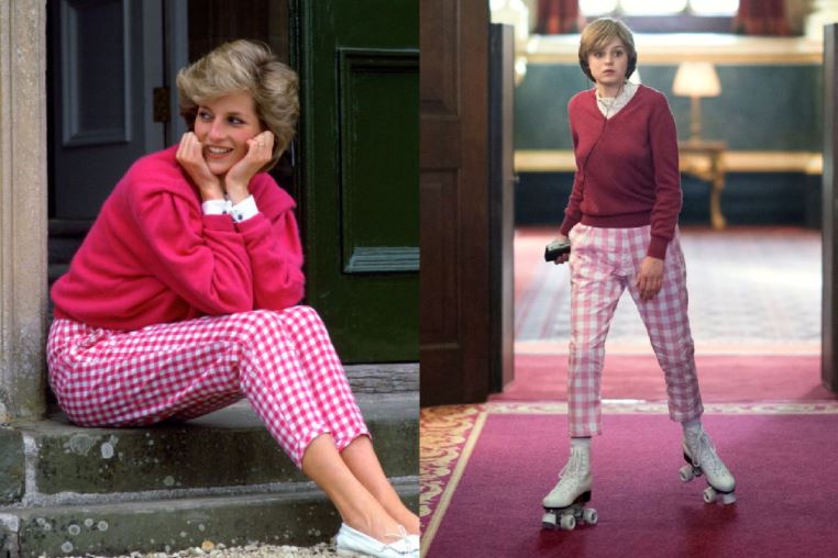 the crown princess diana outfits