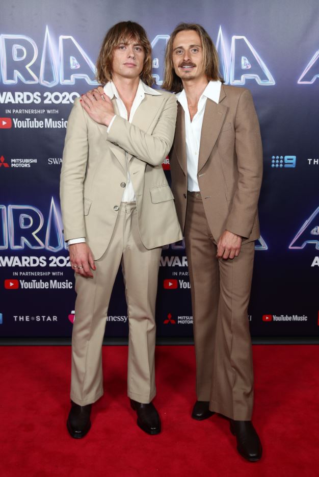 2020 ARIA Awards Louis Leimbach Oliver Leimbach Lime Cordiale