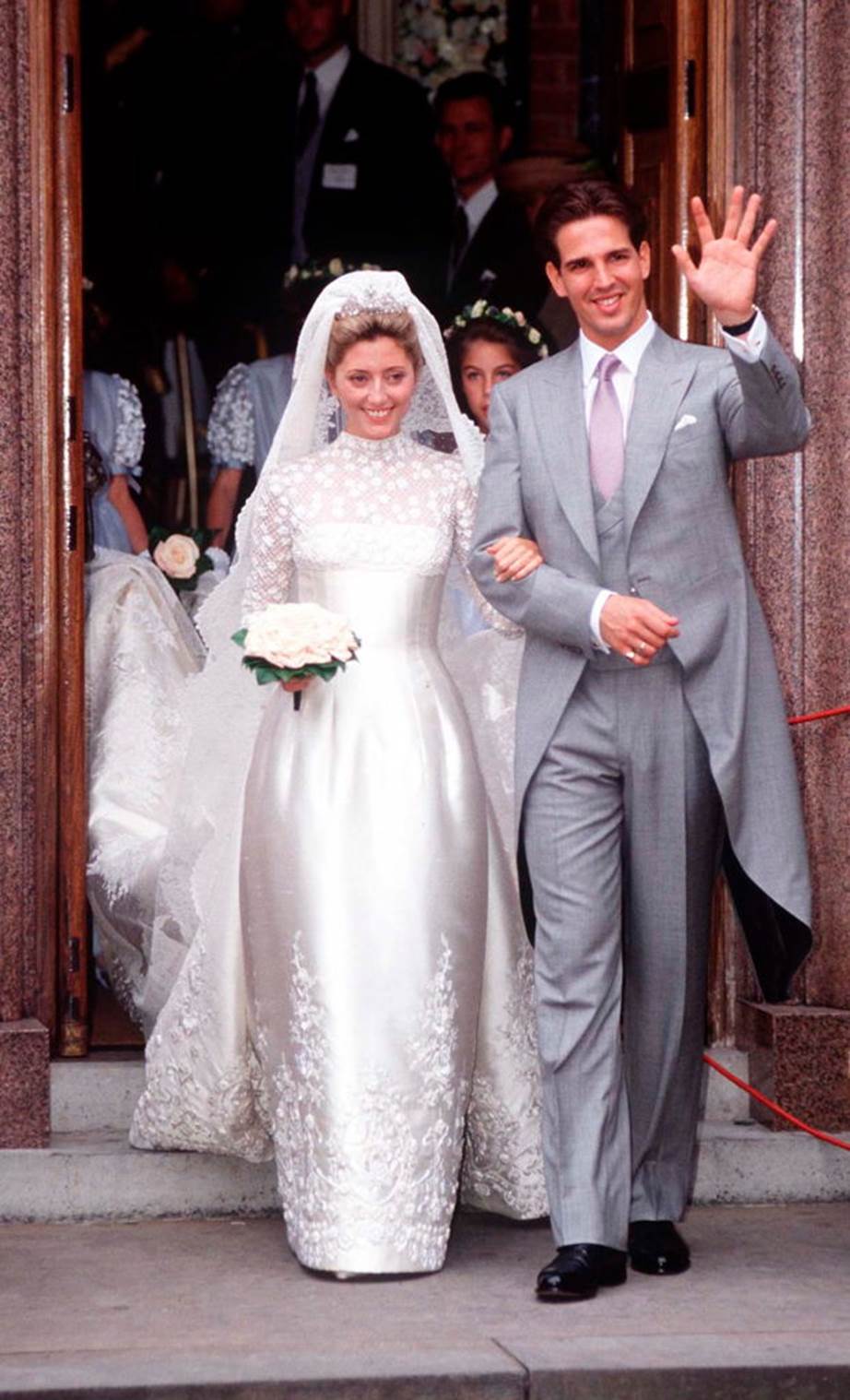 Crown Prince Pavlos of Greece and Marie-Chantal Miller's 1995 Wedding