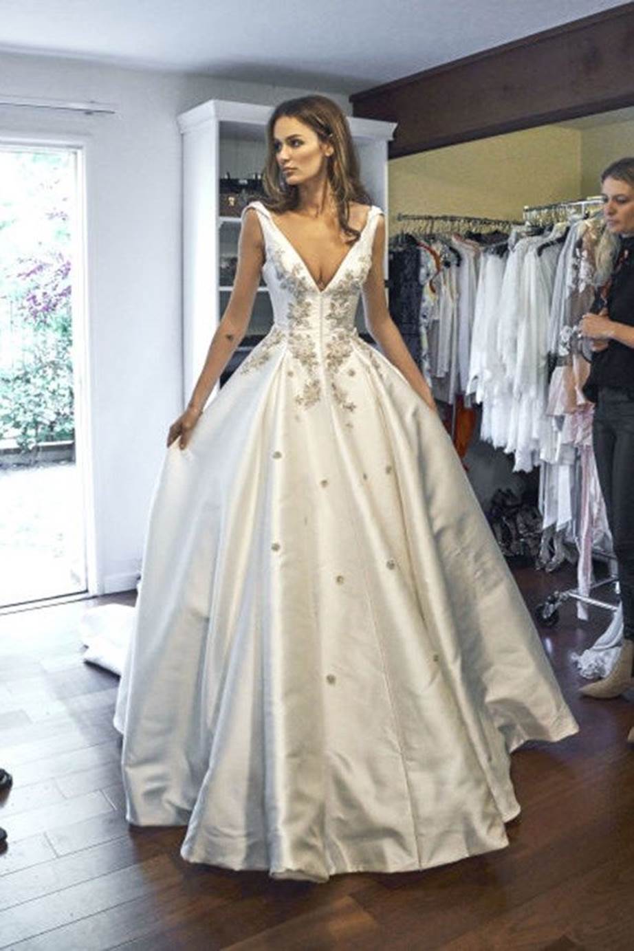 Model wedding dresses