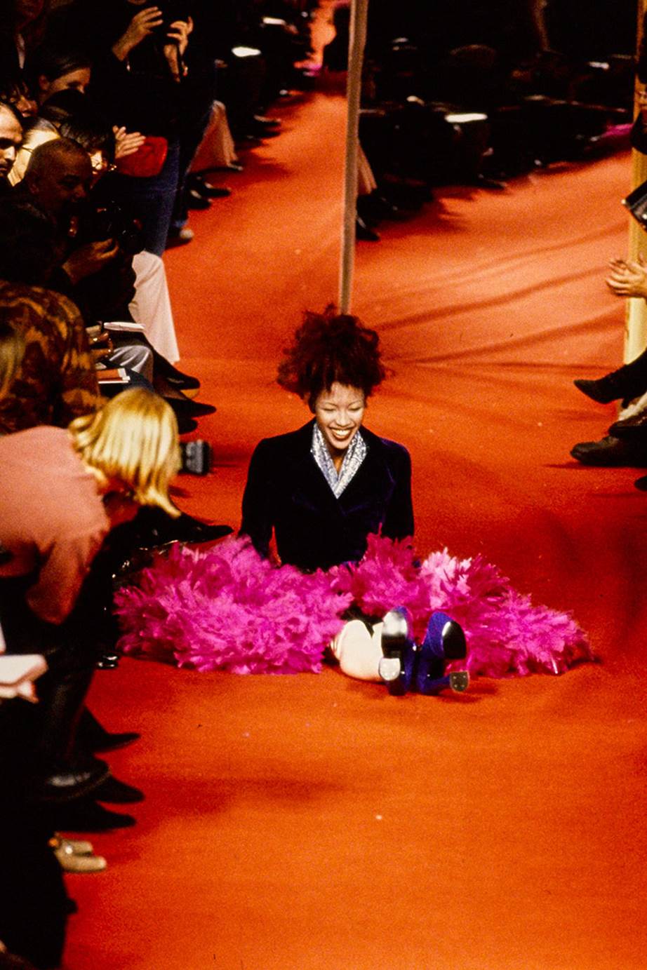 most memorable 90s runway moments