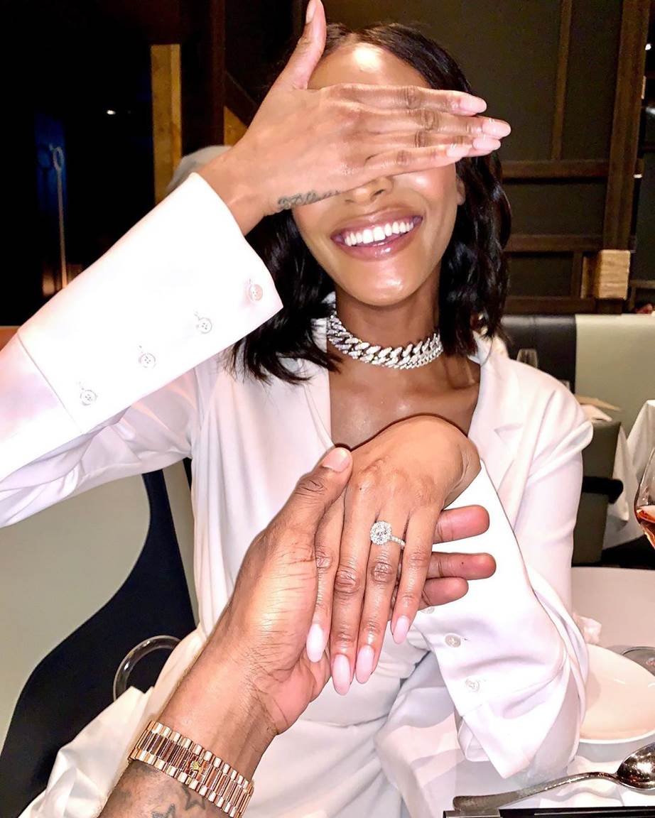 jourdan dunn celebrity engagement announcement