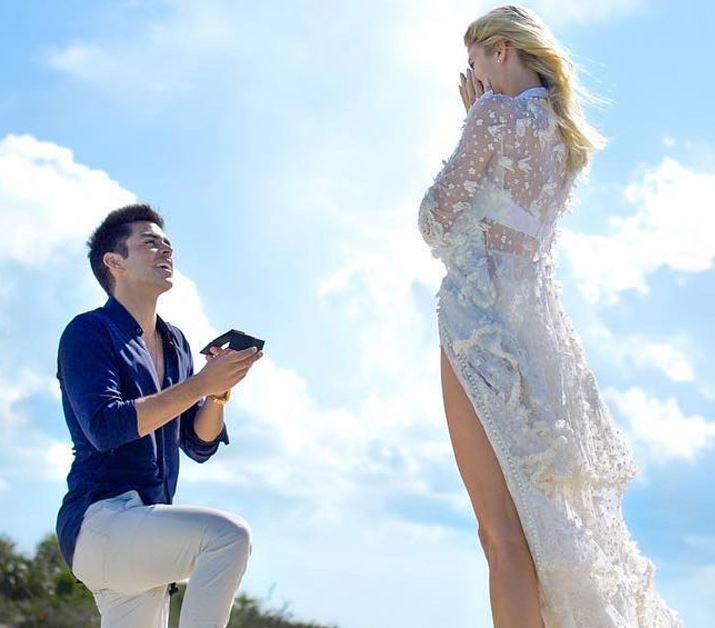 devon windsor celebrity engagement announcement